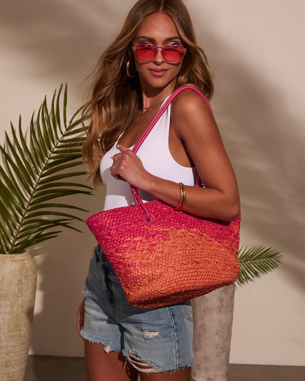 Costa Soul – Bolso de rafia trenzada