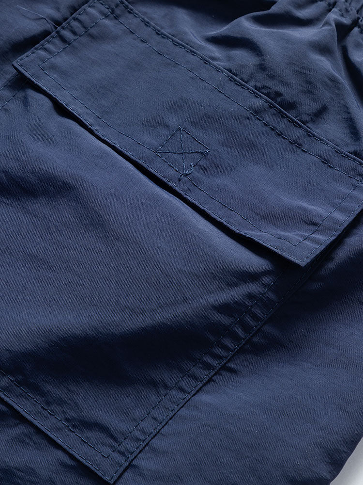 Camisa de Botón y Pantalones Cortos de Baño Island Sailing