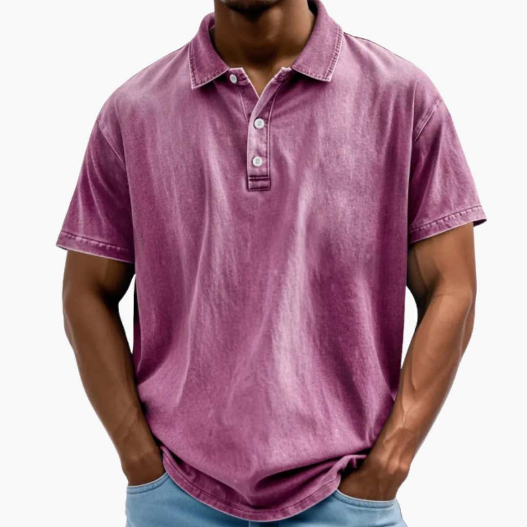 Michael – Polo con cuello clásico y estilo moderno