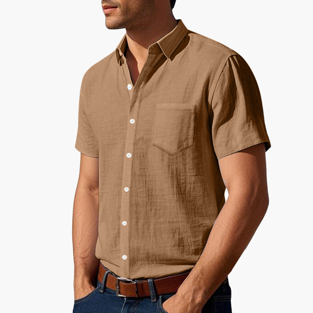 Dominik – Camisa de lino elegante y fresca