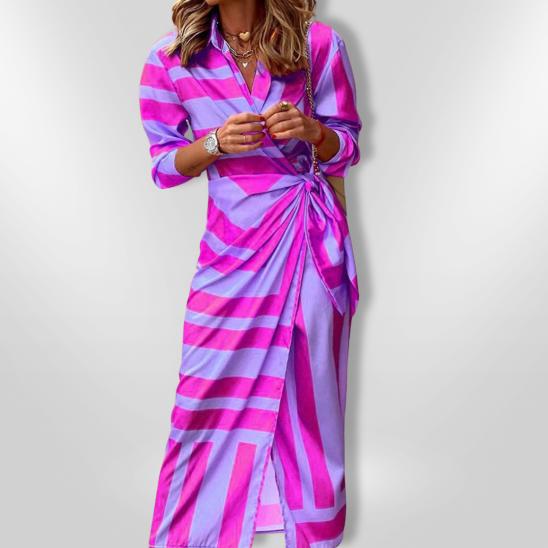 SOLANA – VESTIDO CRUZADO ELEGANTE