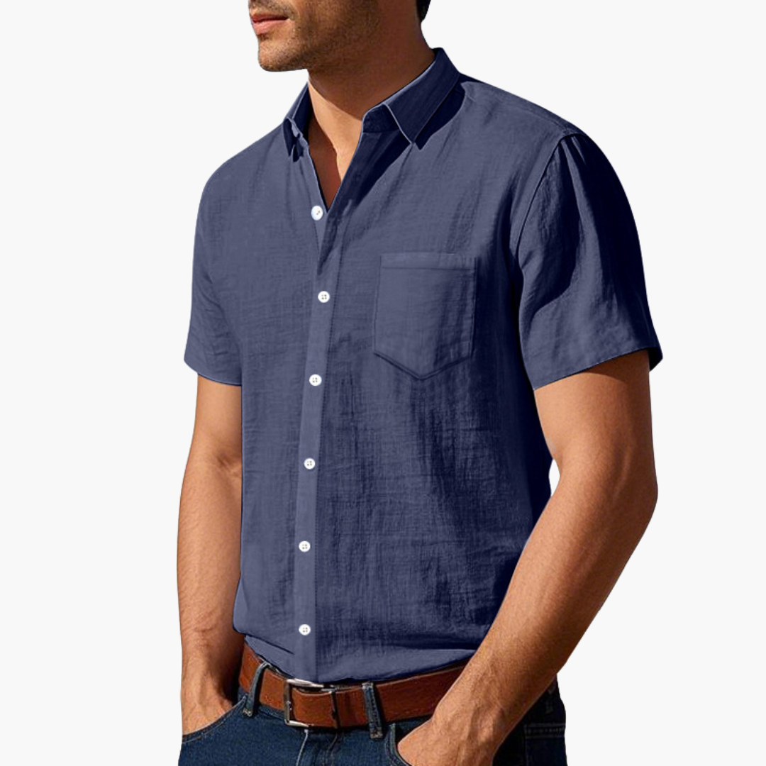 Dominik – Camisa de lino elegante y fresca