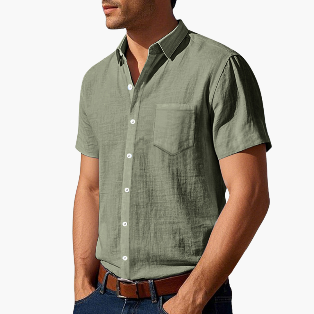 Dominik – Camisa de lino elegante y fresca
