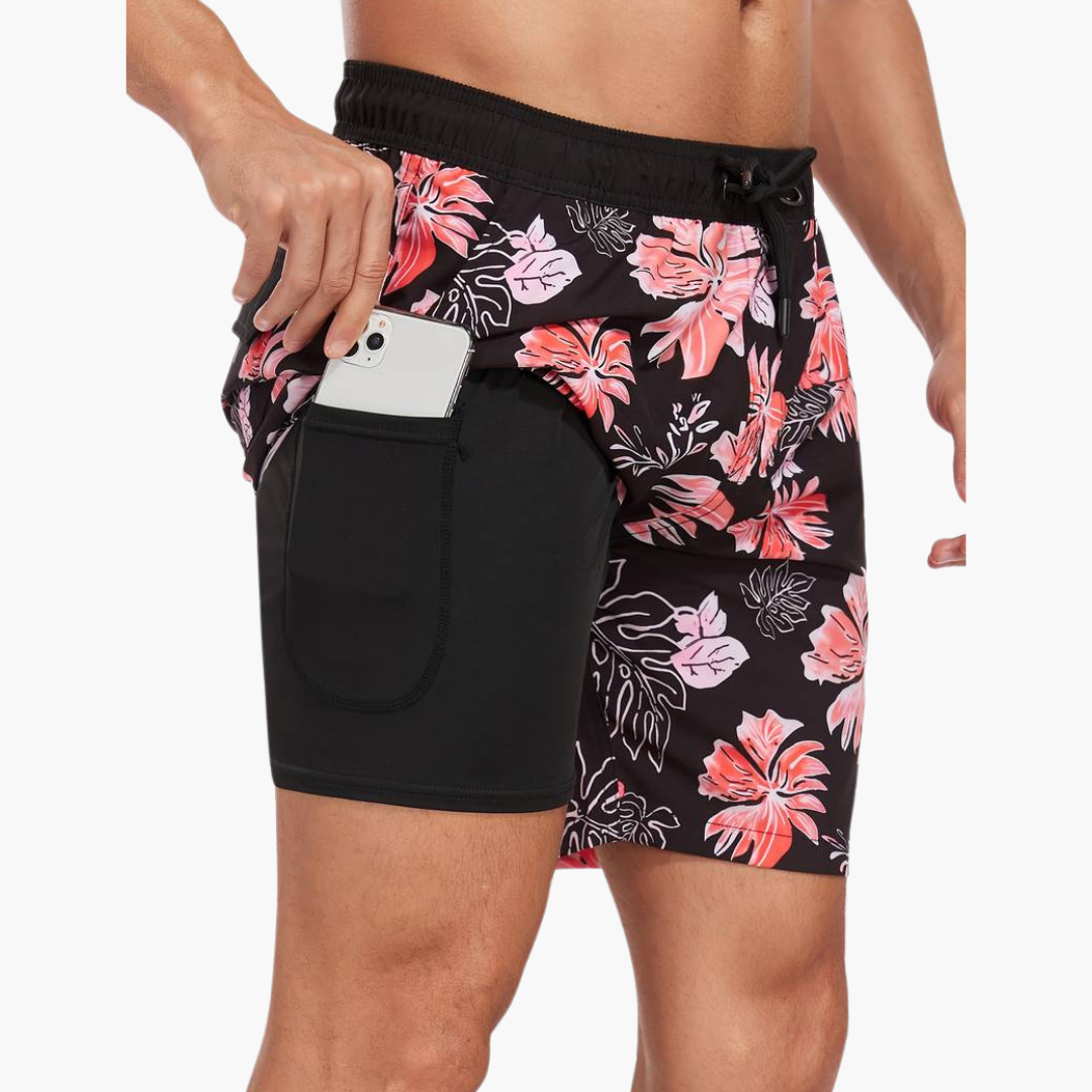 Shorts de Verano con Cordón – Moda Masculina para Días Calurosos