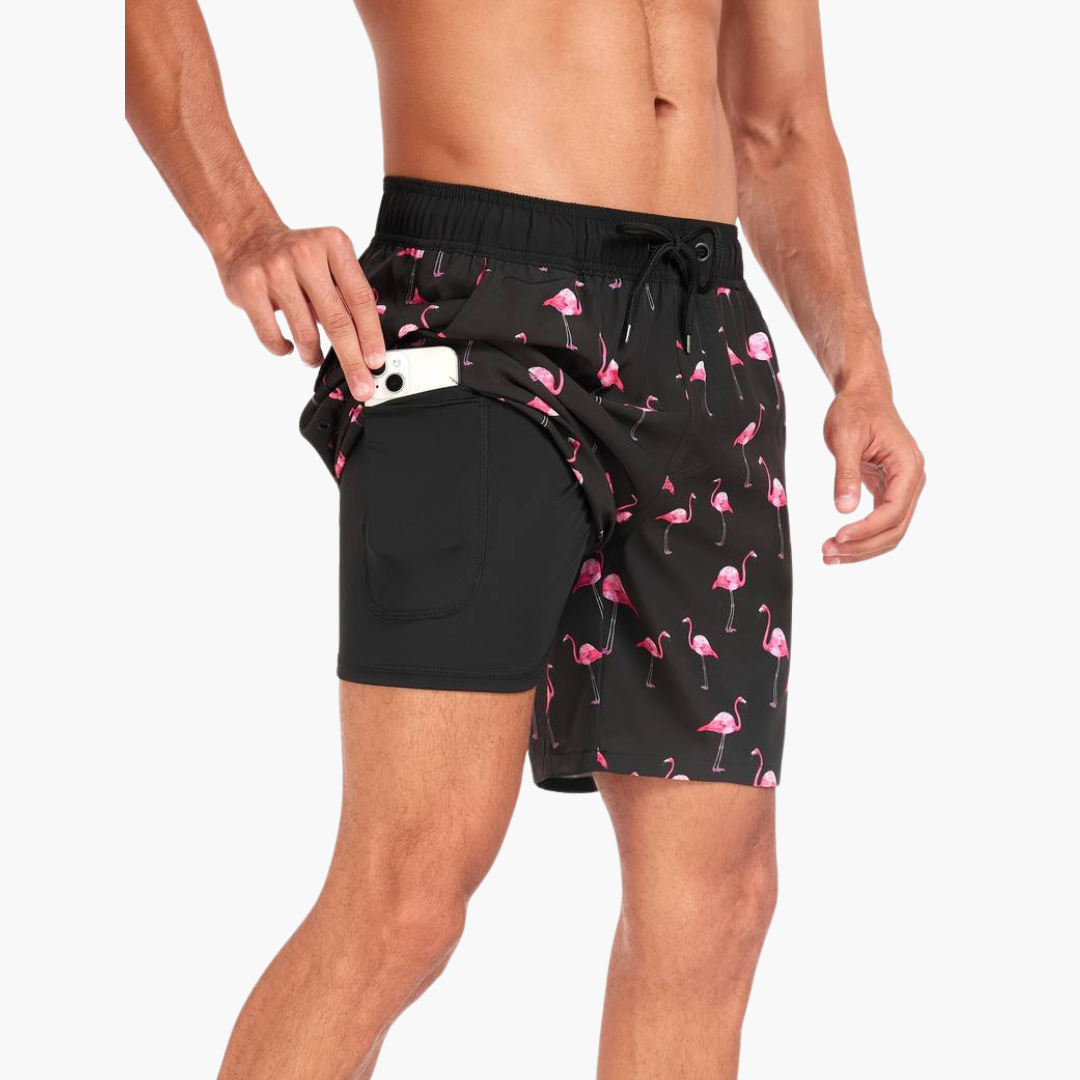 Shorts de Verano con Cordón – Moda Masculina para Días Calurosos