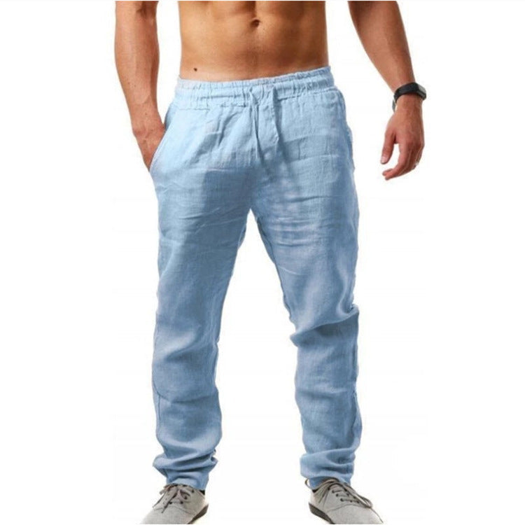 Marcelo – Pantalón de lino premium para hombre