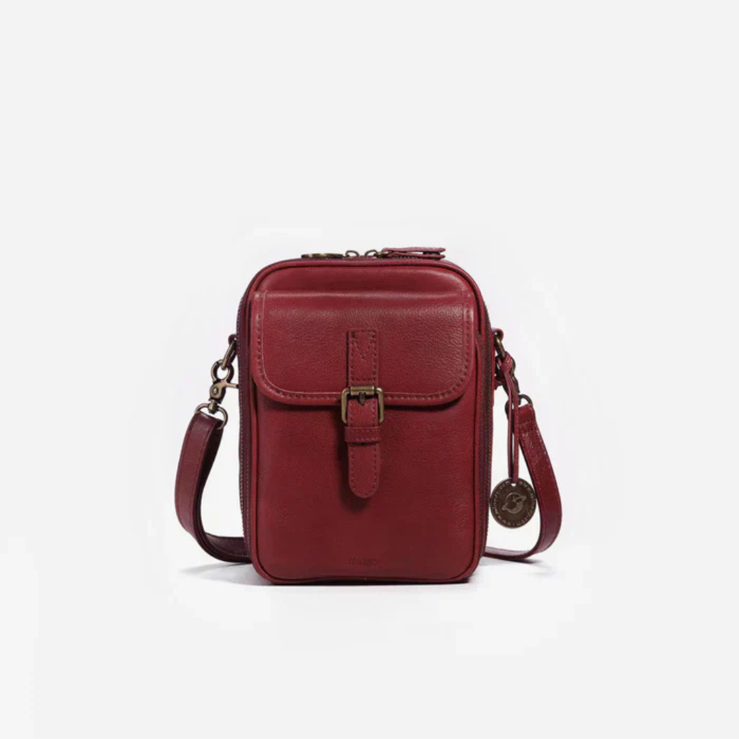 Urvashi – Bolso bandolera de piel elegante