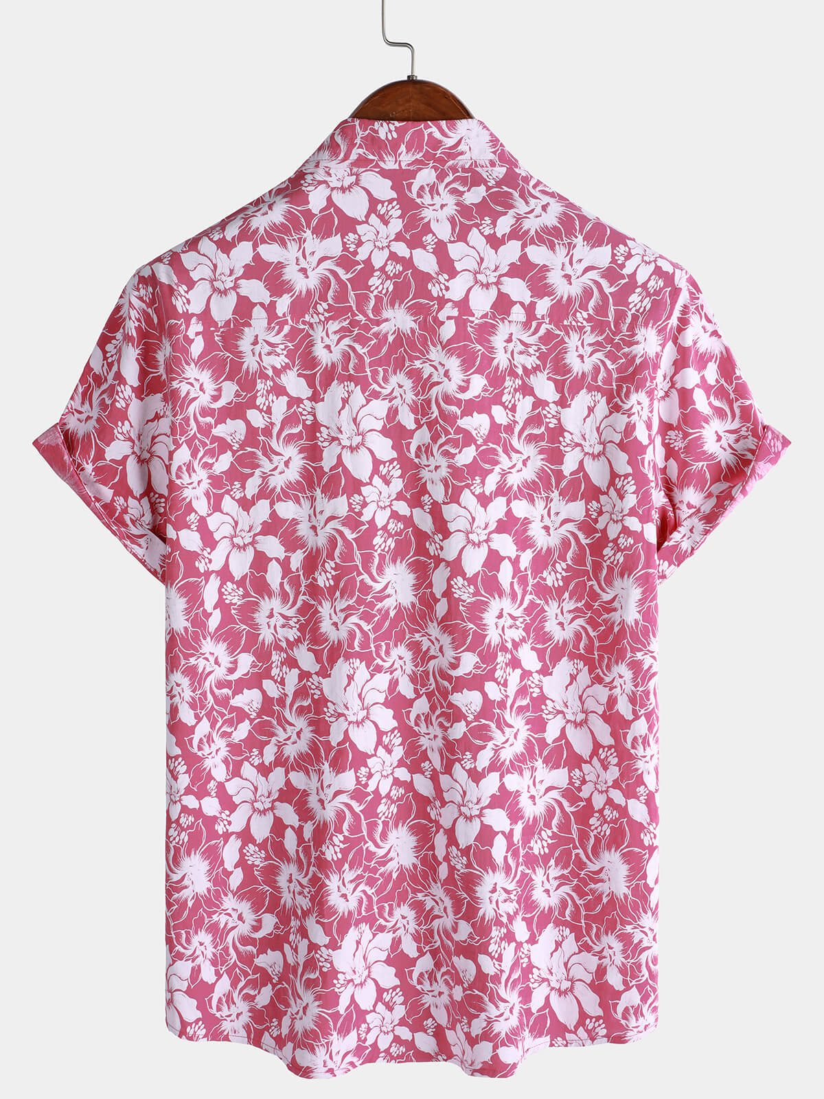 Makoa – Camisa hawaiana floral de algodón para hombre