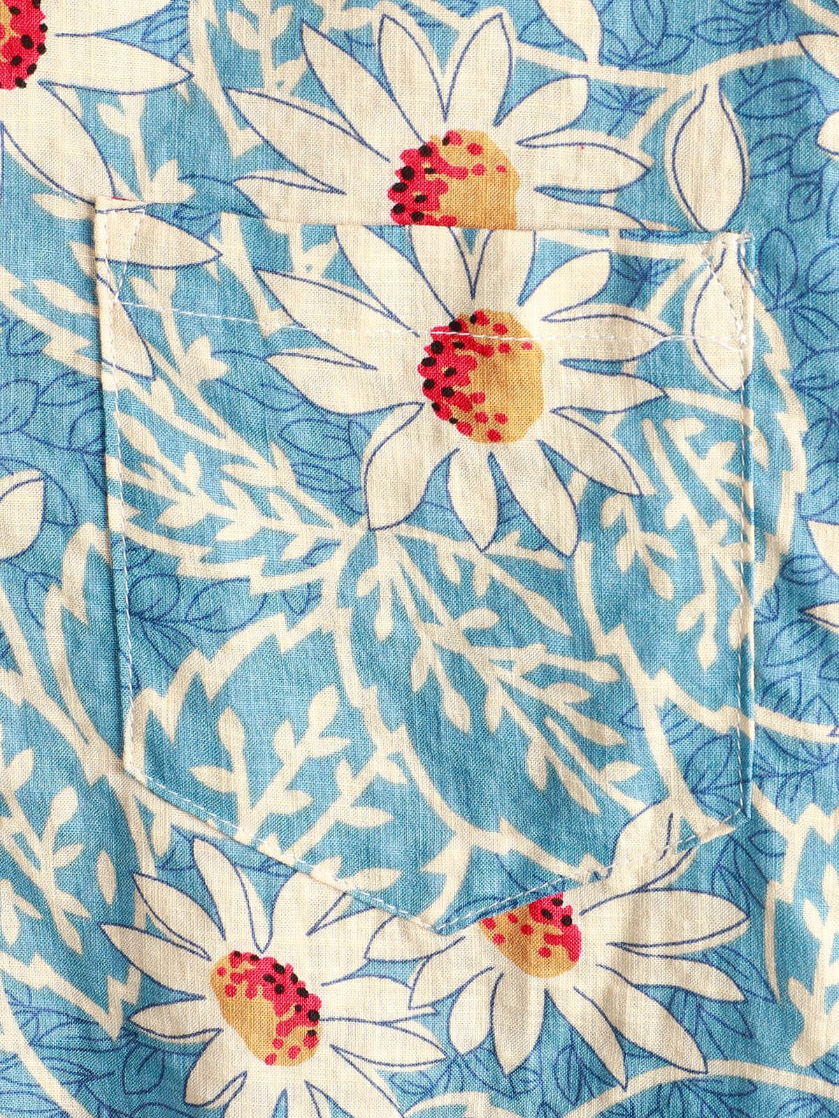Camisa hawaiana retro de algodón con estampado floral para hombre