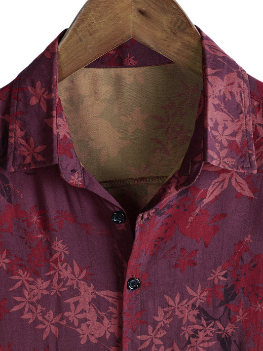 Makoa – Camisa hawaiana floral ideal para vacaciones y playa