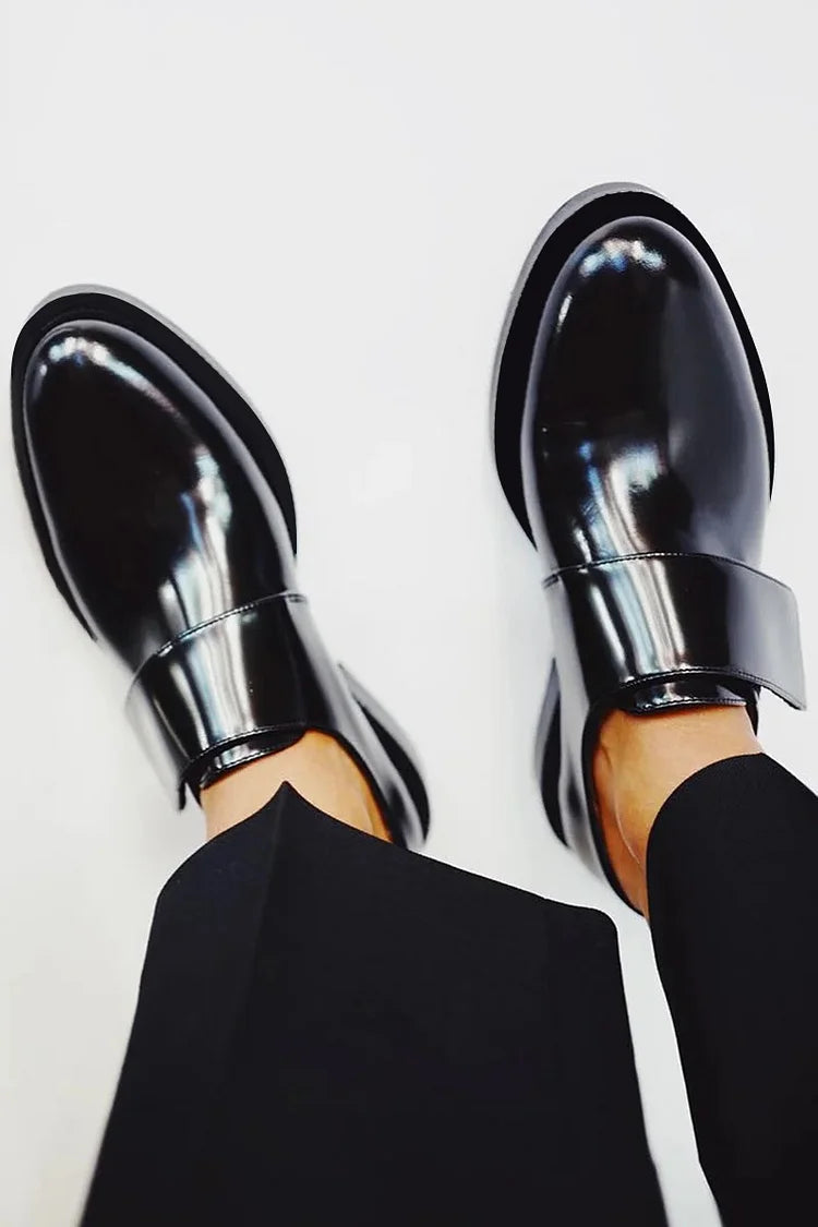 MOCASINES MINIMALISTAS EFECTO ESPEJO n.47218