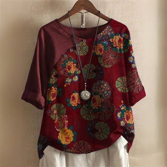 Indilia – Blusa Elegante y Favorecedora para Mujer