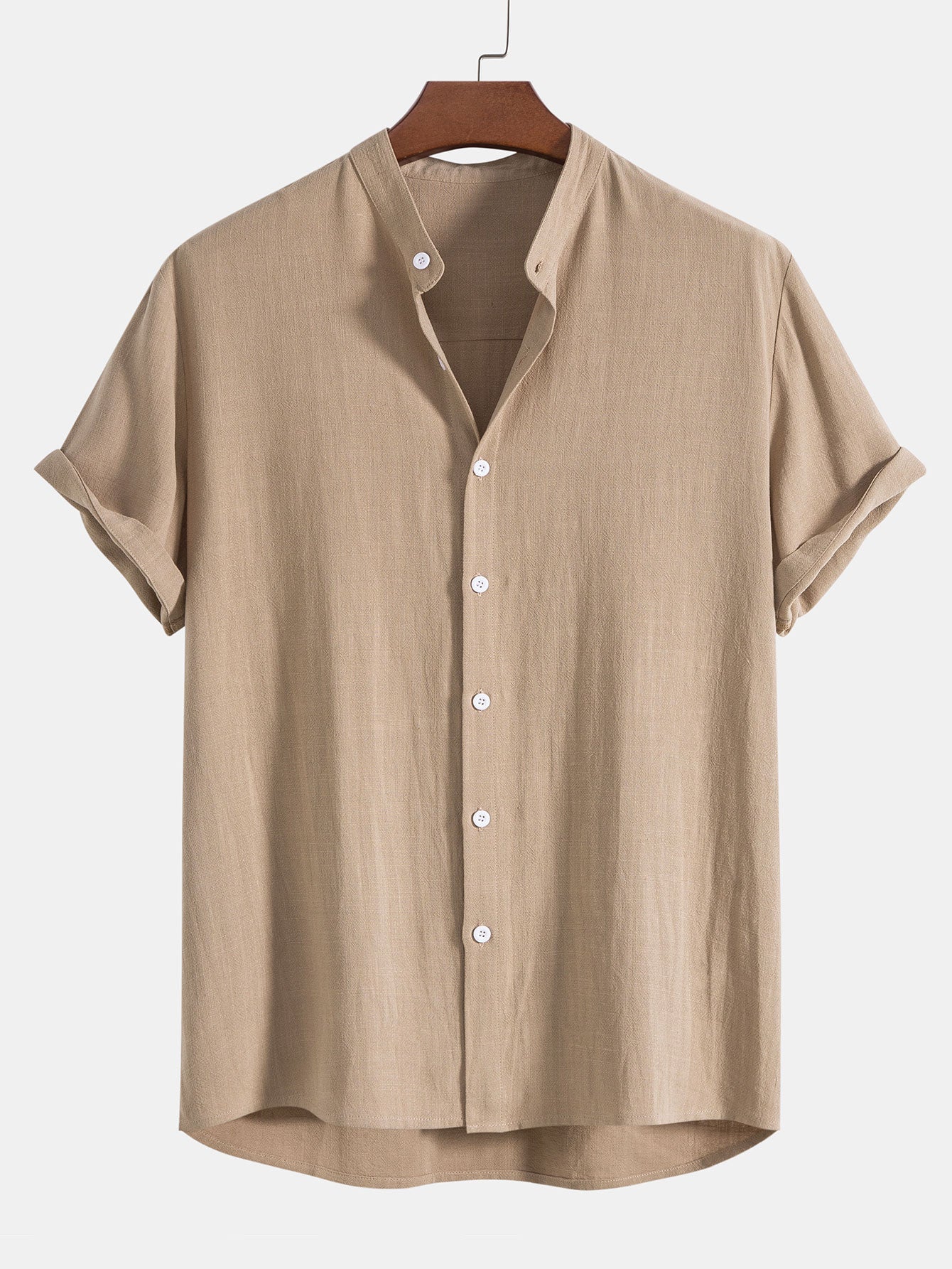 Leo – Conjunto Casual con Polo y Pantalón de Lino para Hombre