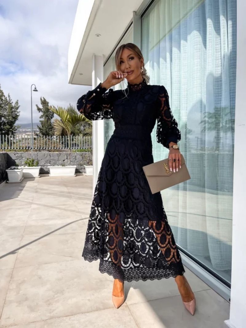 GRECIA – VESTIDO DE ENCAJE FRANCES ELEGANTE