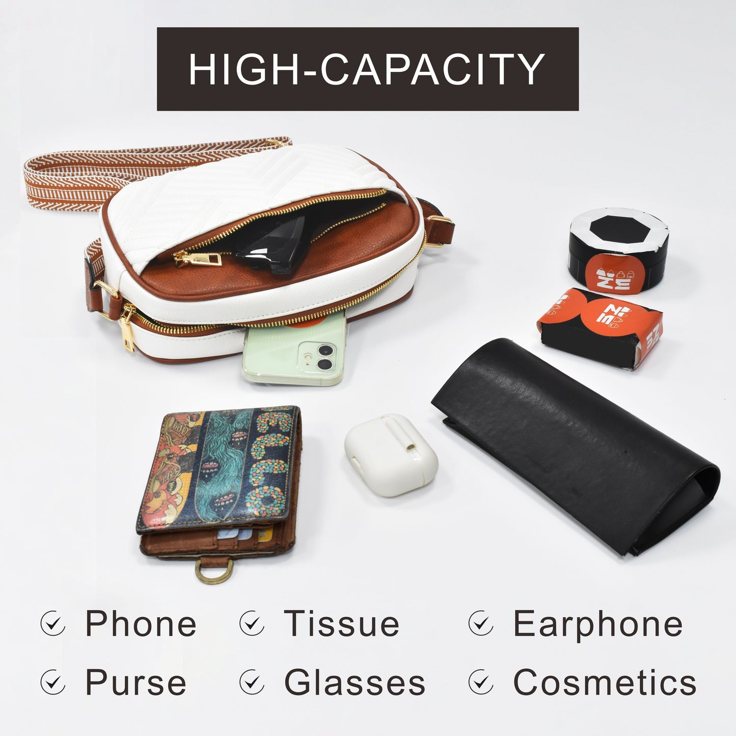 Reims – Bolso de Hombro Vegano para Mujer