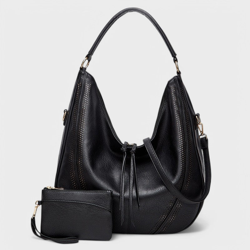 Alessia™ | Borsa Hobo Boho con Portafoglio