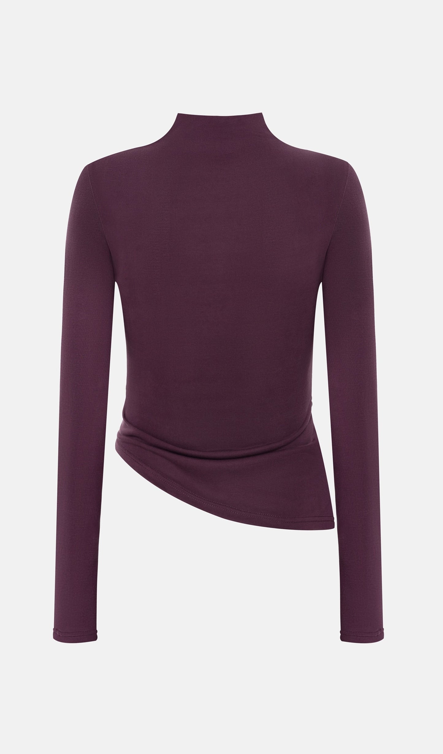 BLUSA DE PUNTO CON PLIEGUES