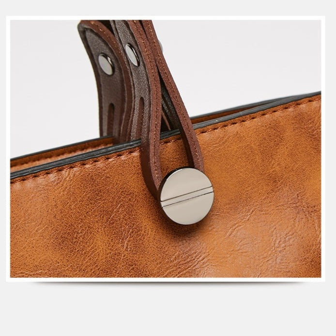 Atenea – Bolso de Hombro Elegante con Detalles de Lujo