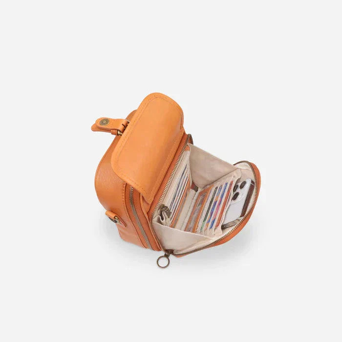 Urvashi – Bolso bandolera de piel elegante