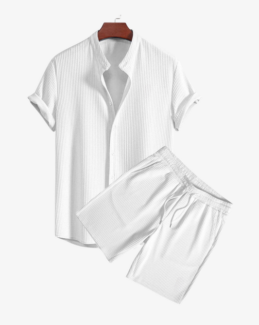 Edwin Conjunto de Verano Exclusivo – Camisa + Pantalón Corto