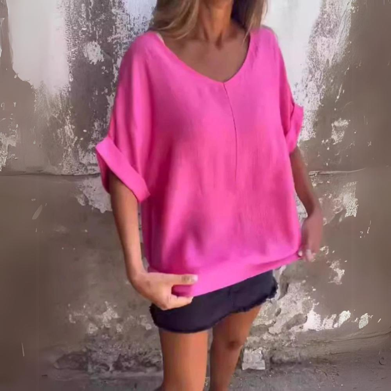 Lucy – Blusa holgada y fluida con estilo