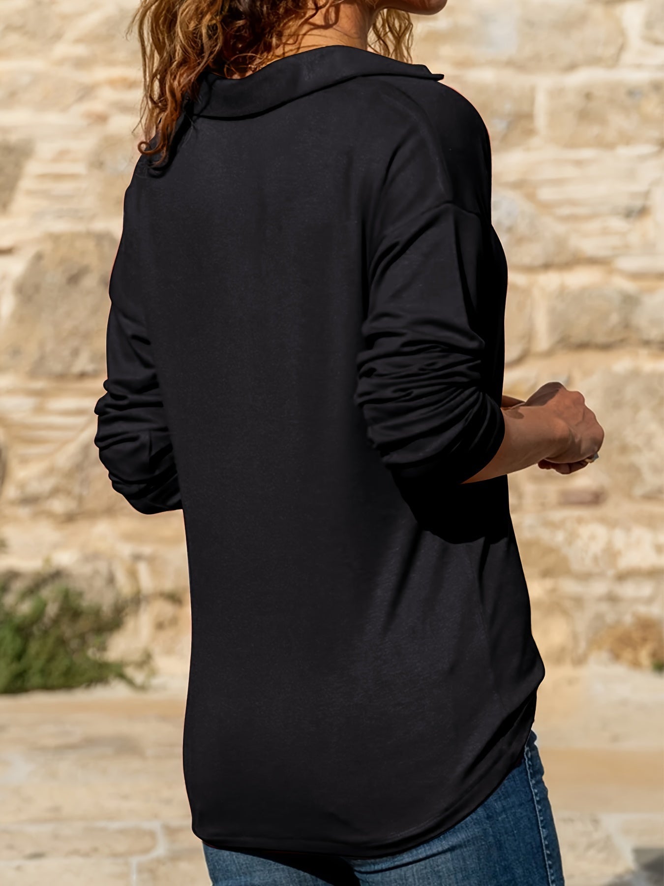 Maia – Blusa Chic de Manga Larga para Mujer