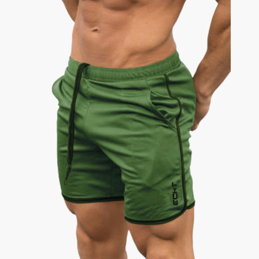 Omar Shorts para Hombre – Ropa de Entrenamiento y Running con Bolsillos