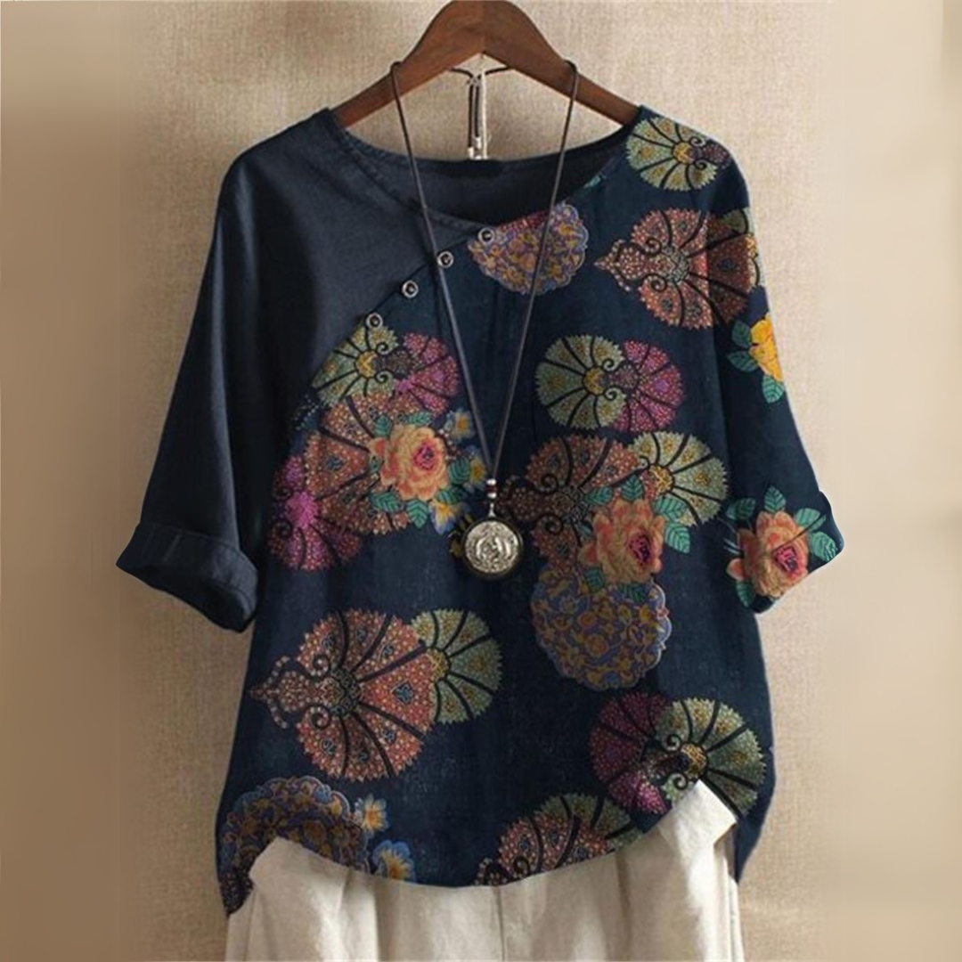Indilia – Blusa Elegante y Favorecedora para Mujer