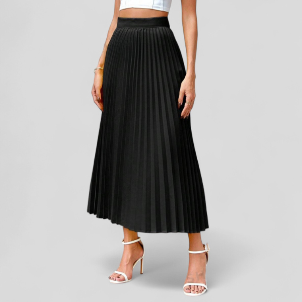 FALDA MIDI PLISADA n.06329
