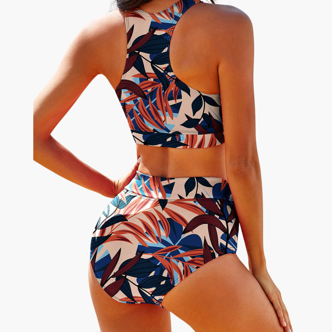 Nova – Bikini deportivo tipo bustier para natación y entrenamiento