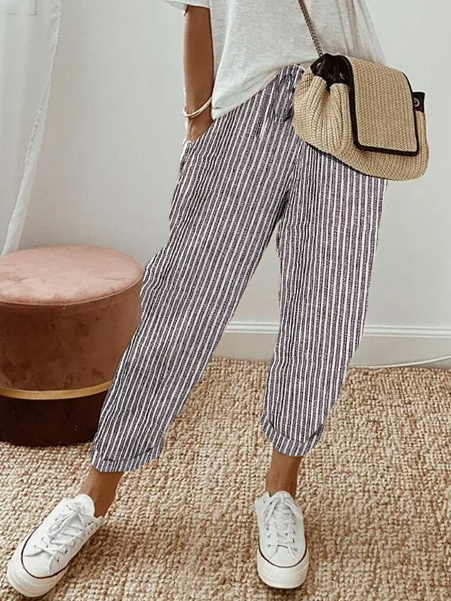 LUCY – Pantalones de lino con estilo