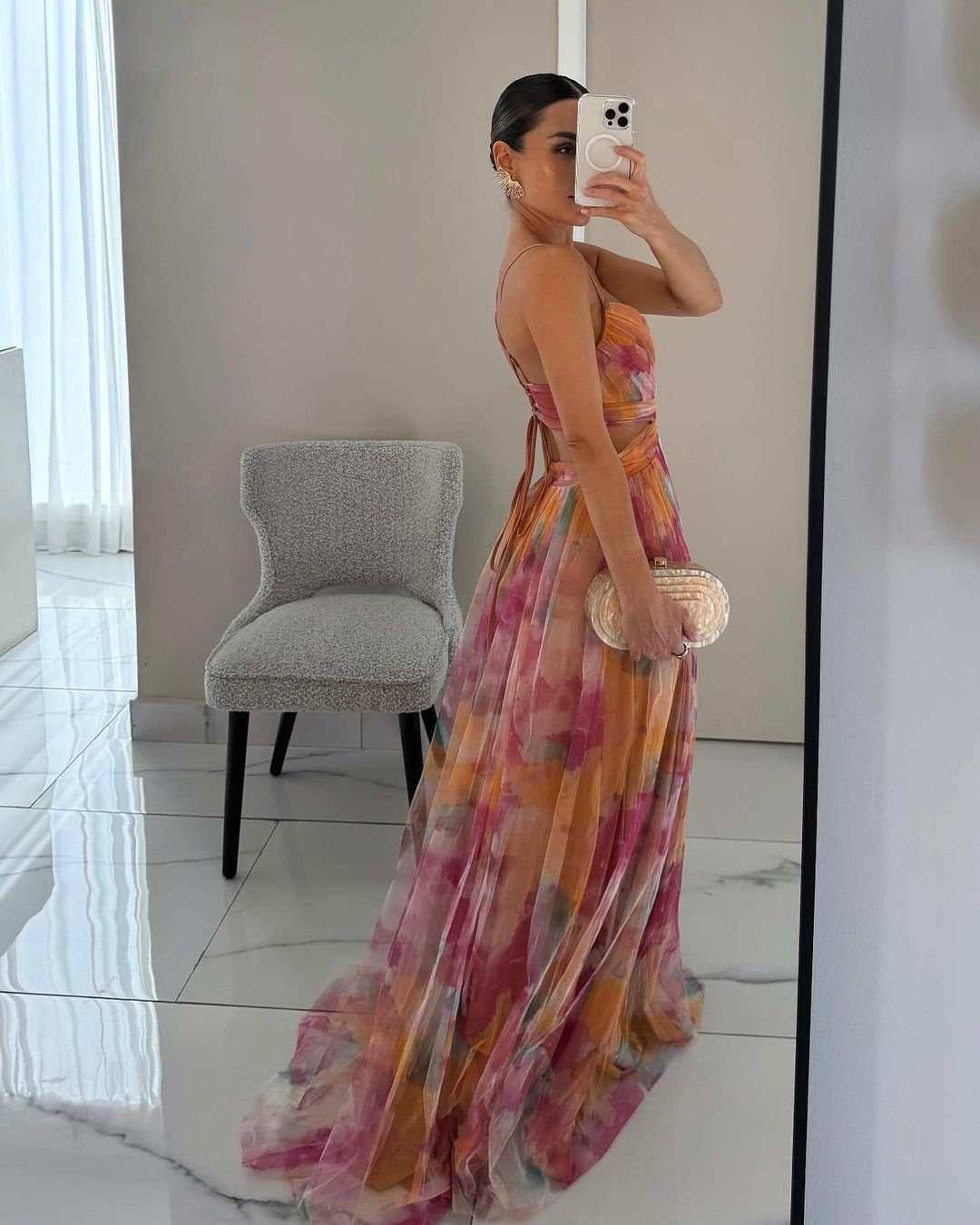 Dorte – Vestido Largo Floral