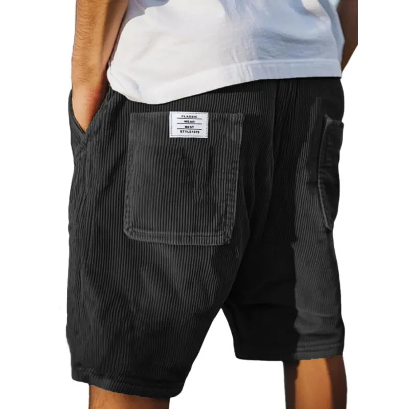 Shorts de terciopelo con estilo y confort diario