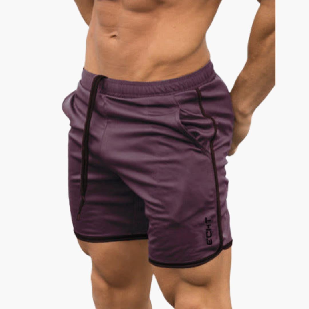 Omar Shorts para Hombre – Ropa de Entrenamiento y Running con Bolsillos