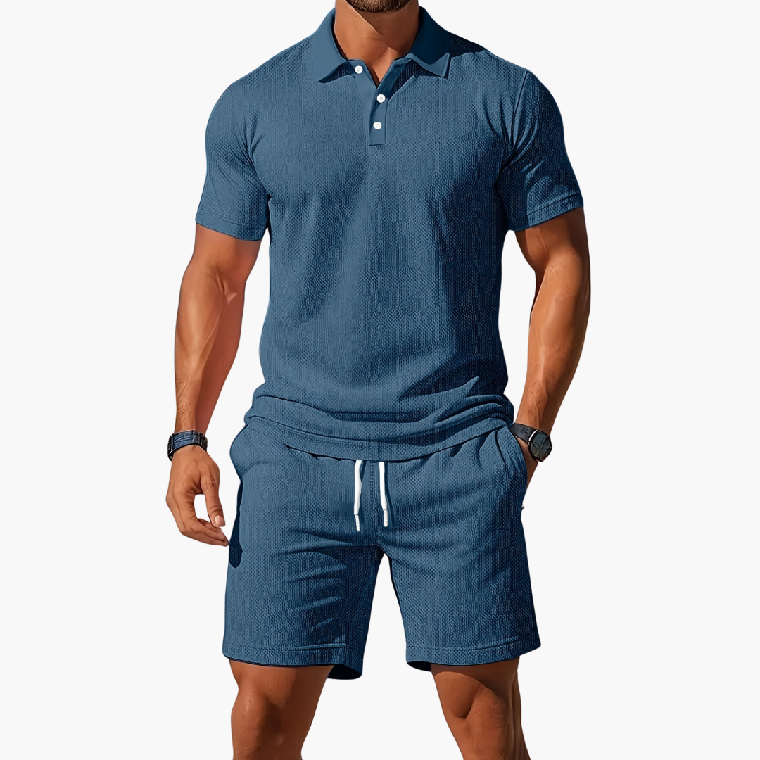 Julian – Conjunto de Polo y Short Veraniegos