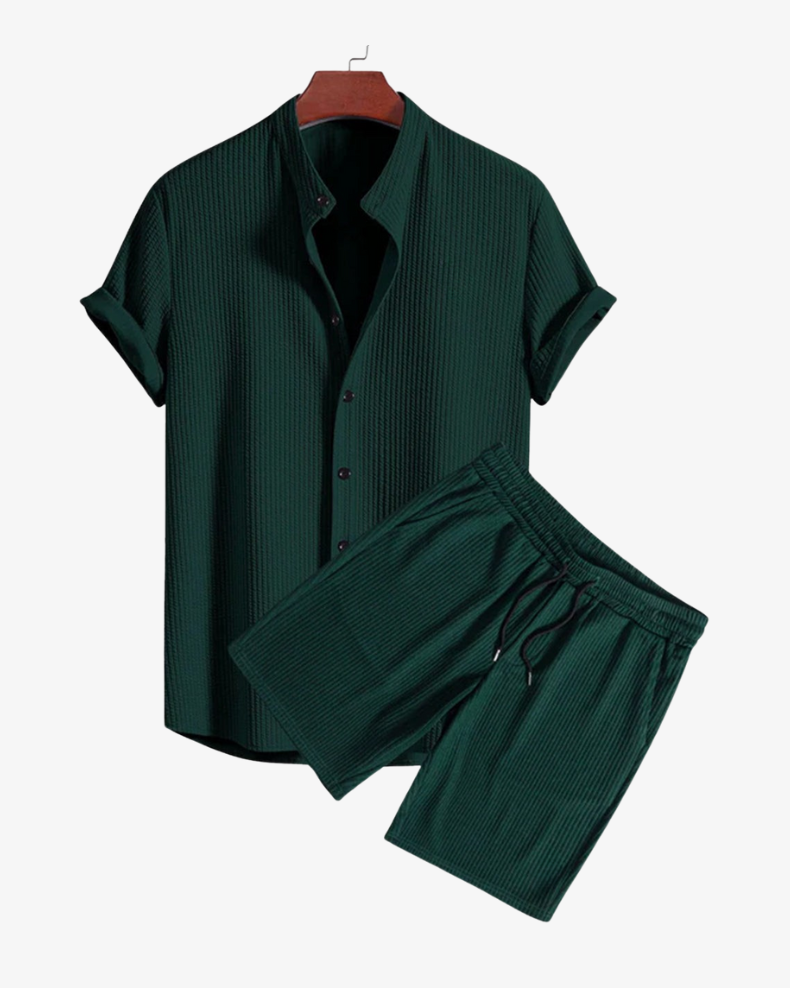Edwin Conjunto de Verano Exclusivo – Camisa + Pantalón Corto