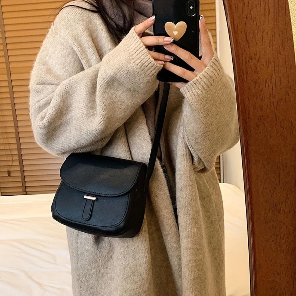 Amelia – Bolso bandolera retro de piel