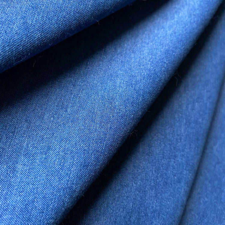 Inea – Vestido denim con cuello en V