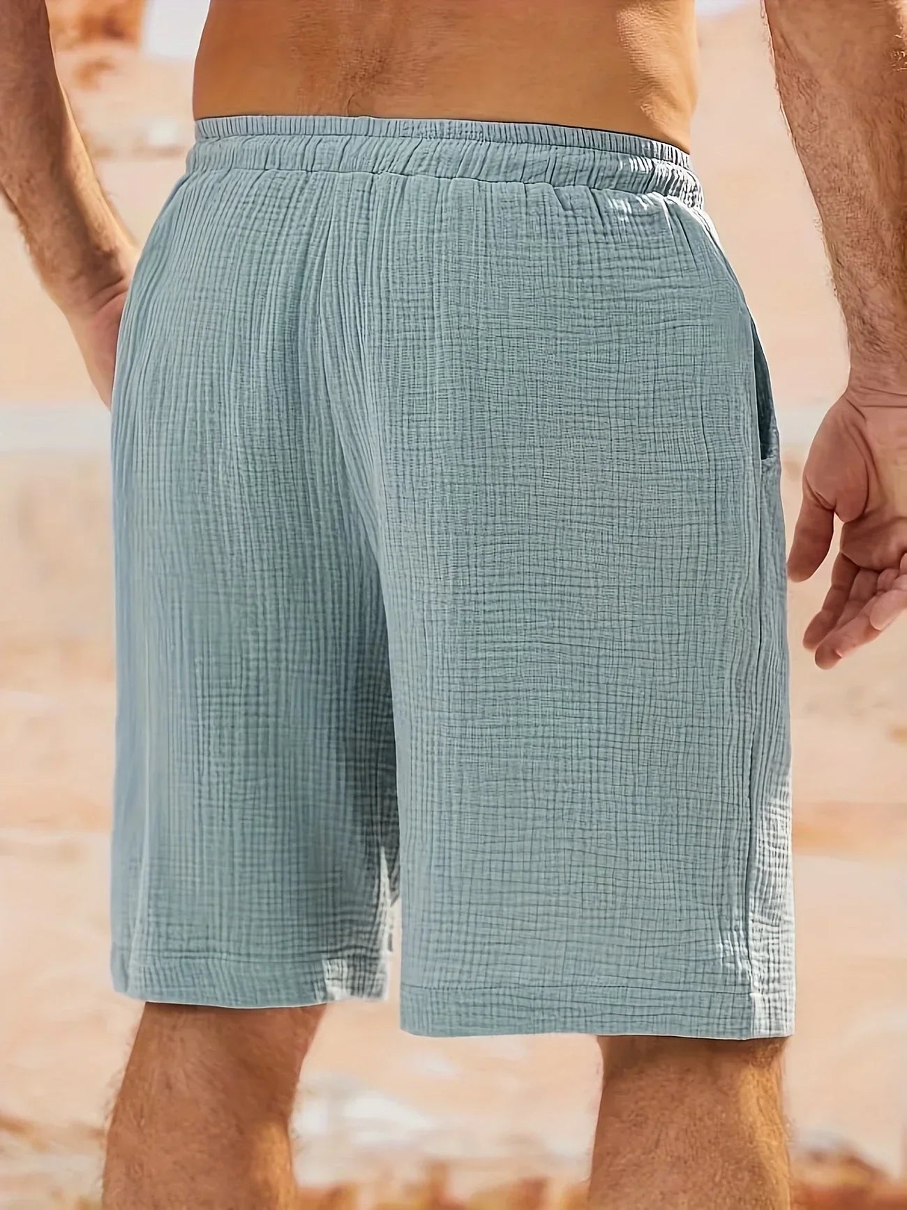 Elliot – Pantalones Cortos de Corte Suelto con Bolsillos