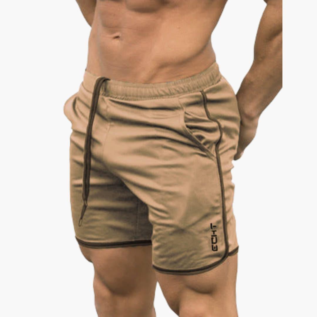 Omar Shorts para Hombre – Ropa de Entrenamiento y Running con Bolsillos