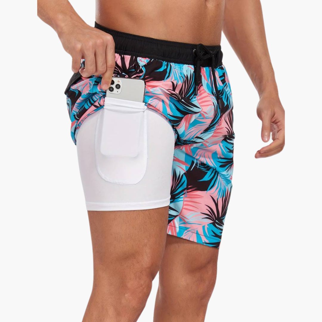 Shorts de Verano con Cordón – Moda Masculina para Días Calurosos
