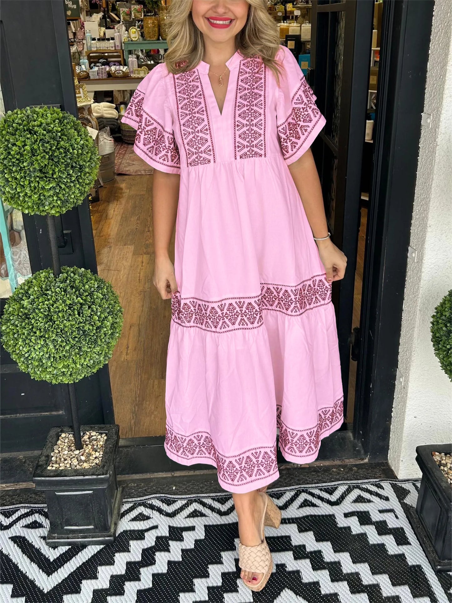 Nancy – Vestido boho maxi imprescindible