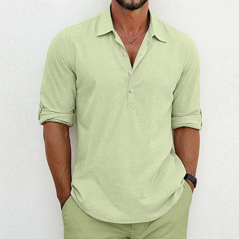 Harryson – Camisa ligera de algodón para días cálidos