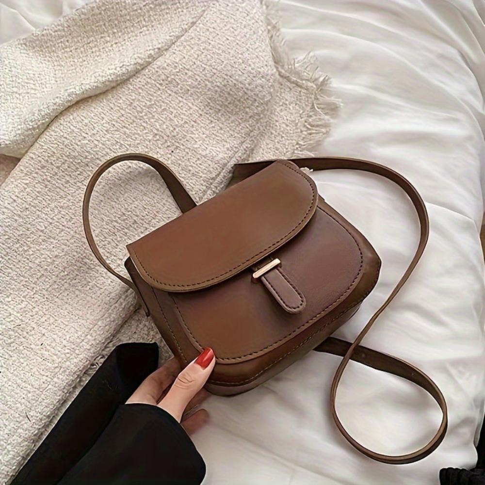 Amelia – Bolso bandolera retro de piel