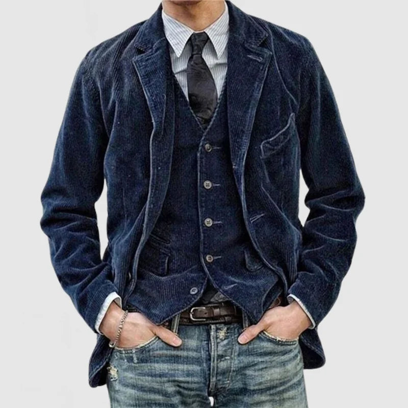 CHAQUETA + CHALECO VINTAGE n.67104