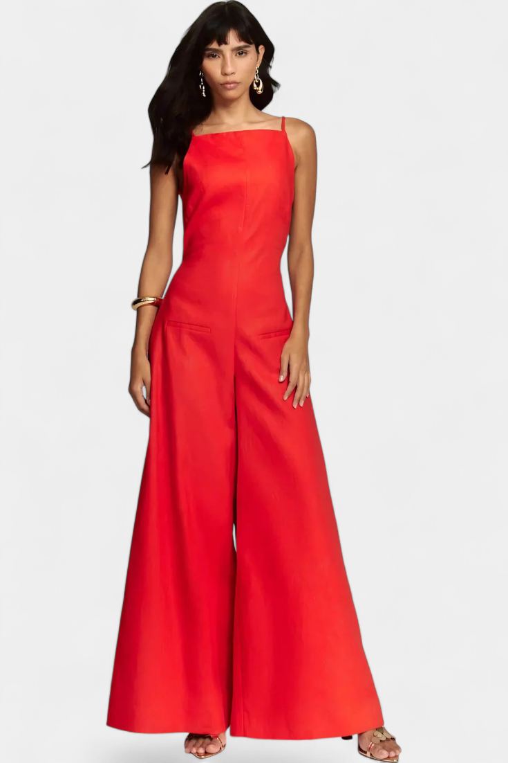 MONO HALTER DE PIERNA ANCHA n.06792
