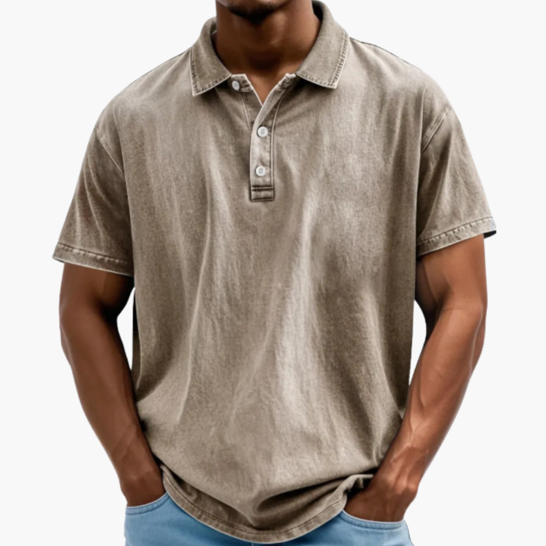 Michael – Polo con cuello clásico y estilo moderno