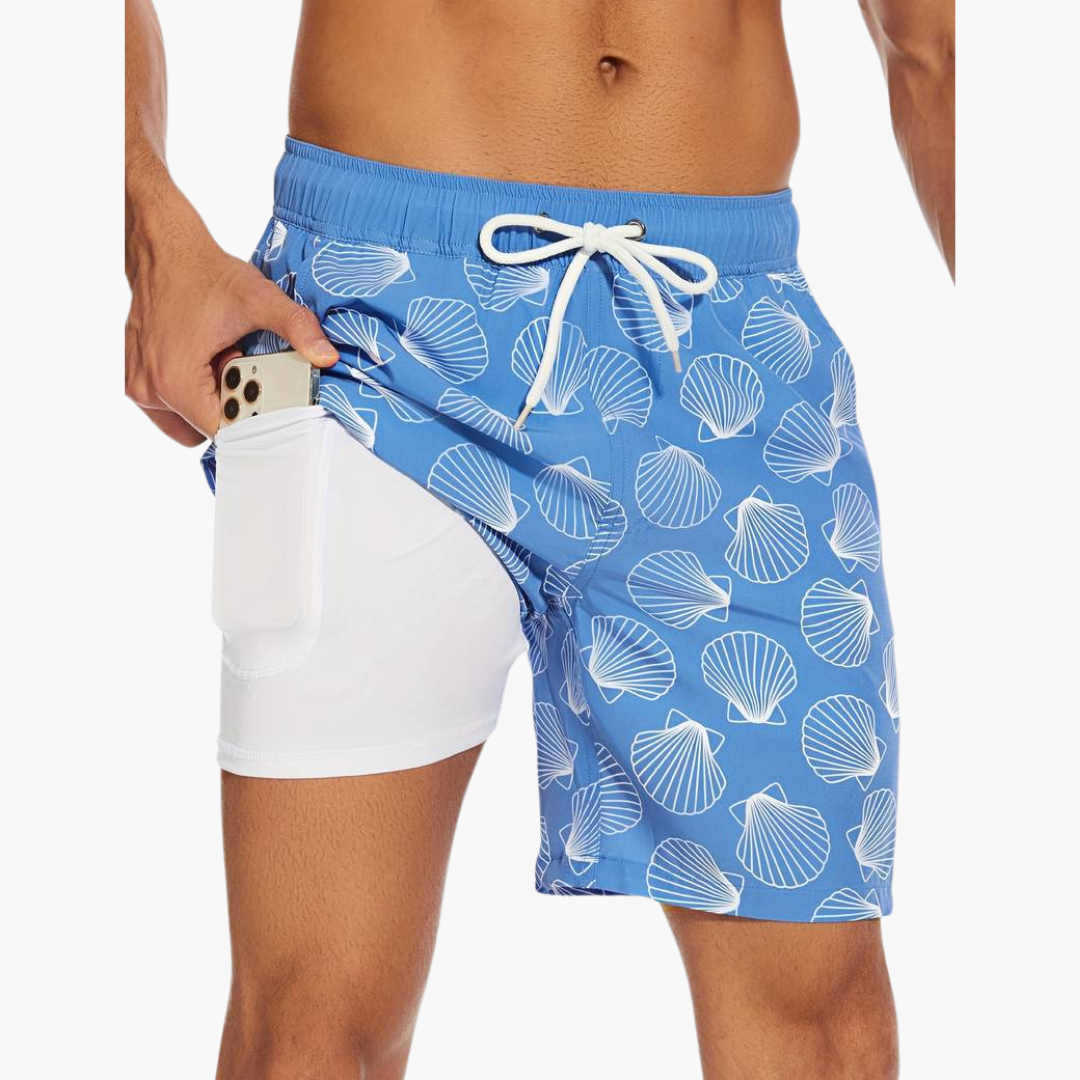 Shorts de Verano con Cordón – Moda Masculina para Días Calurosos