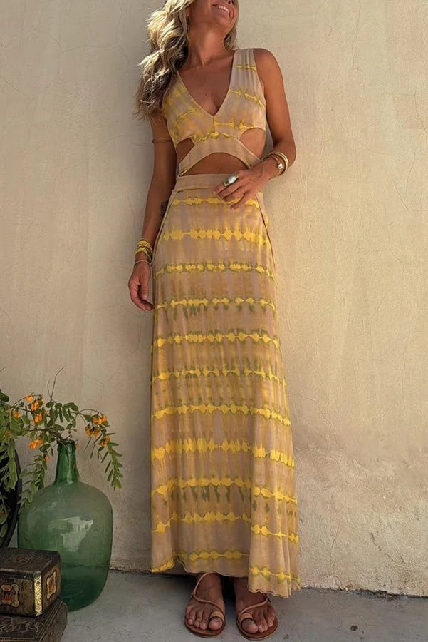 Eli – Vestido elegante con abertura