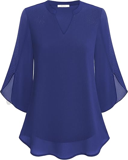 Ginger – Blusa de capas con elegancia casual
